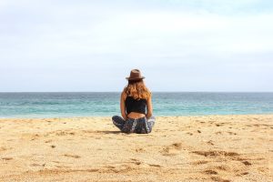 Beach, woman, hat — The Use of Dumbbells in Precise bodily Treatment